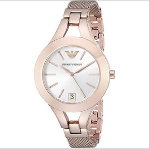 Emporio Armani  AR7400 'Chiara' RoseTone watch